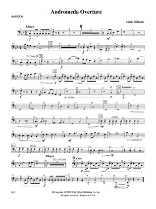 Andromeda Overture: Bassoon