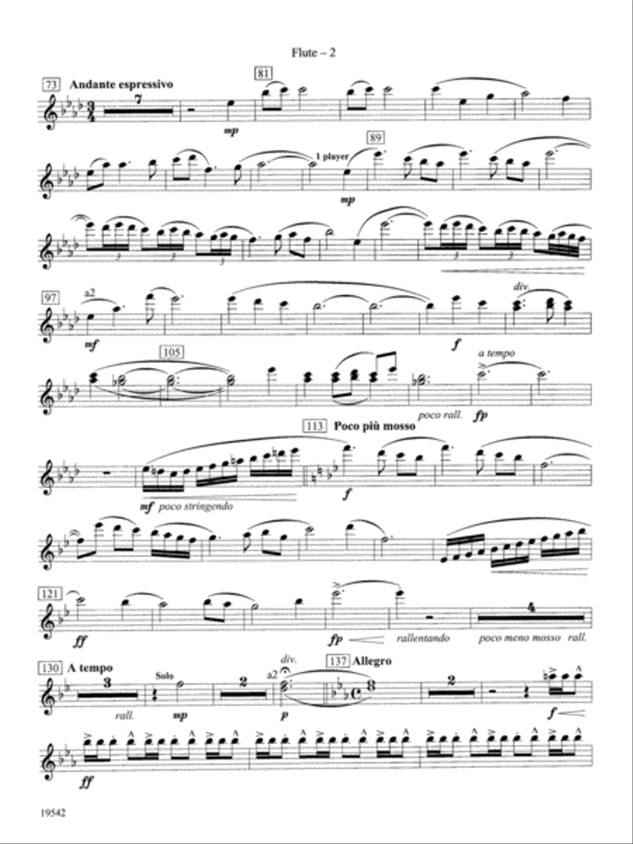 Chanteys: Flute Concert Band scores gallery preview page 2