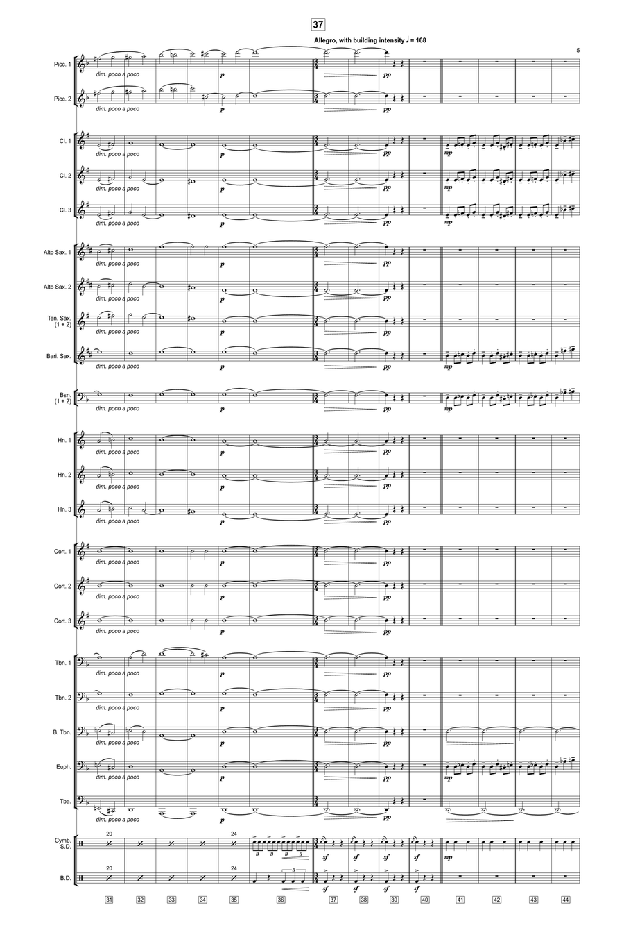 The Battle Marching Band scores gallery preview page 5
