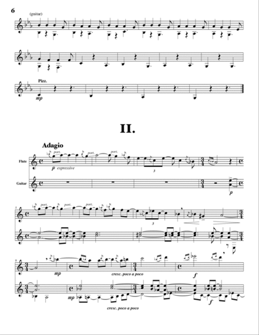 Duo on Bulgarian Folksongs Flute scores gallery preview page 6