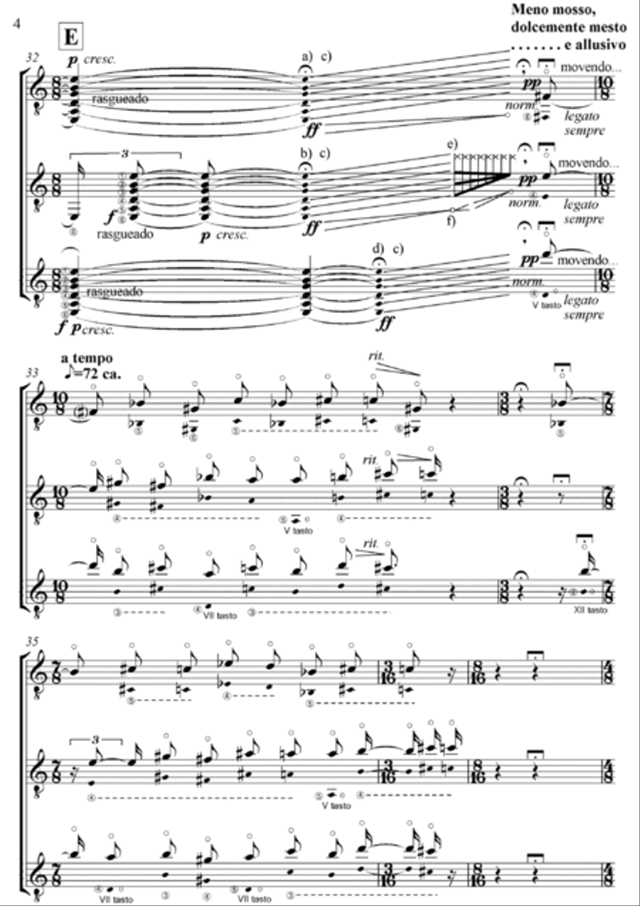In-spira (arr. for 3 guitars) Small Ensemble scores gallery preview page 3