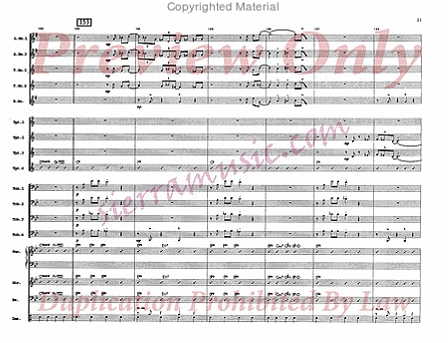 Keystone Shuffle Big Band scores gallery preview page 22