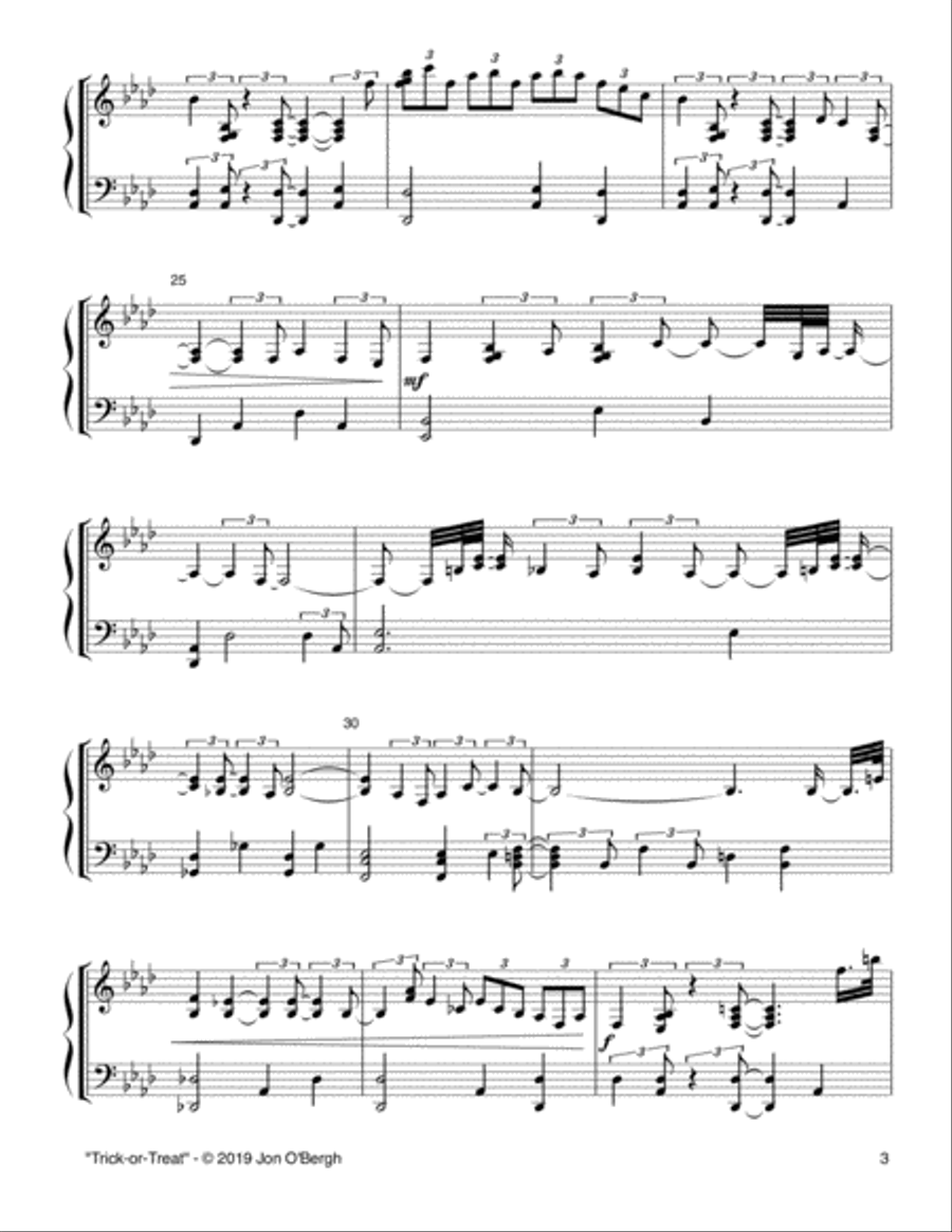 Trick-or-Treat Trick-or-Treat Piano Solo scores gallery preview page 4
