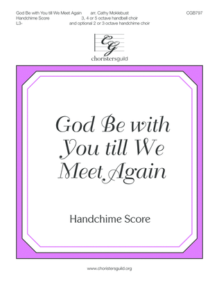 God Be With You Till We Meet Again - Handchime Score