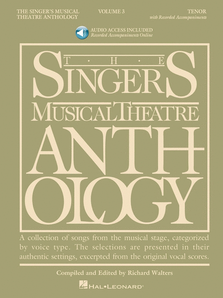 Singers Musical Theatre Anth V3 Ten Book/Online Audio
