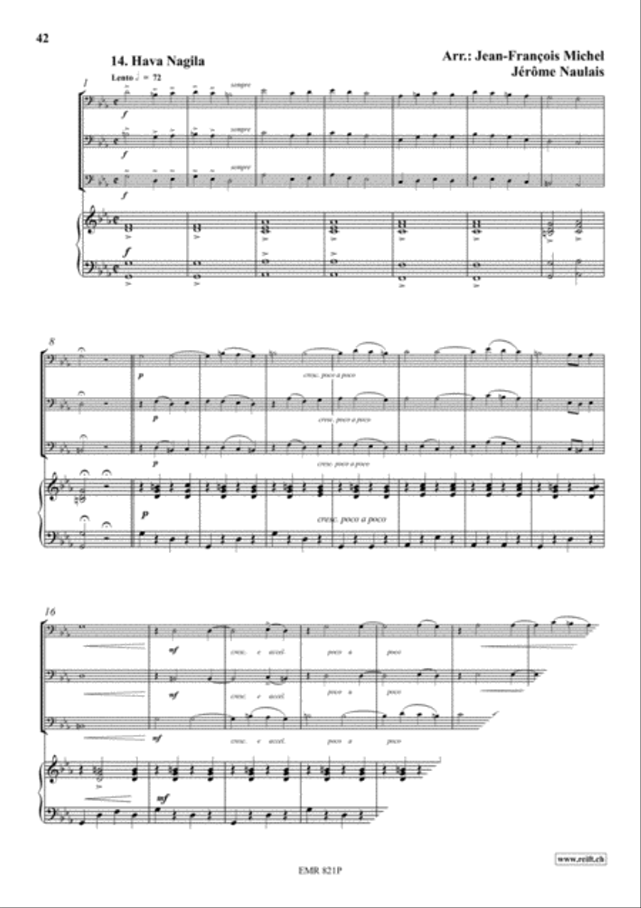 Golden Hits Trombone Trio scores gallery preview page 16