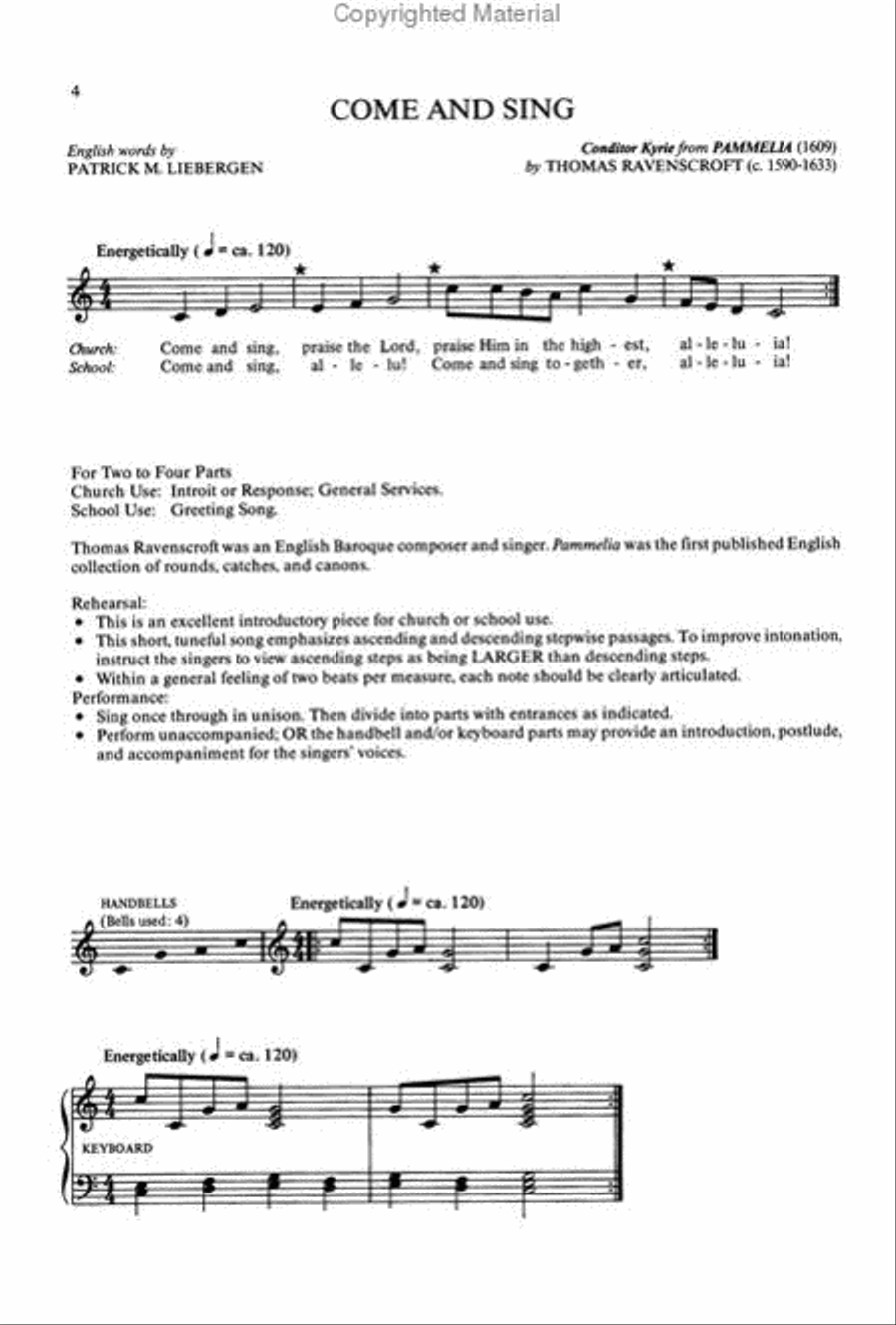 Classic Canons Choir scores gallery preview page 2