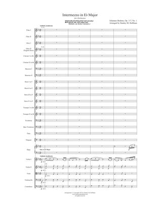 Intermezzo, Op. 117 - No. 1 in E-flat Major