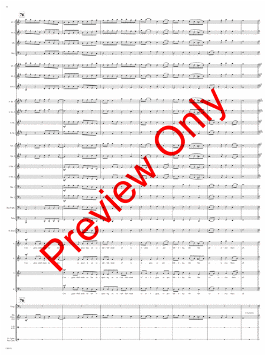 We the People of the United States Choir scores gallery preview page 13