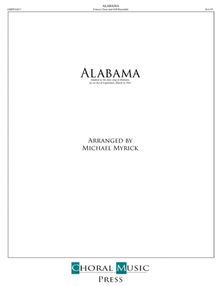 Book cover for Alabama State Song - ORFF Ensemble
