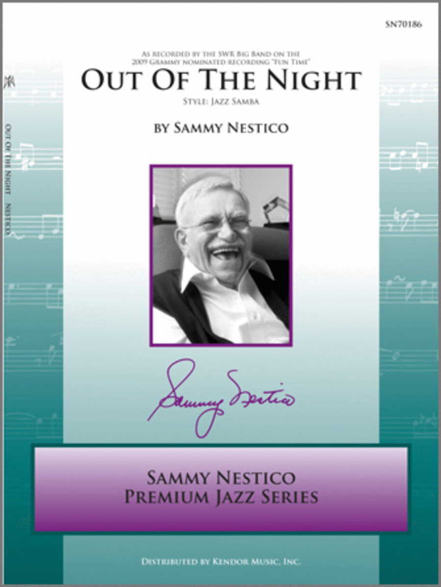 Out Of The Night (Dark Orchid) (Full Score) Jazz Ensemble scores gallery preview page 1