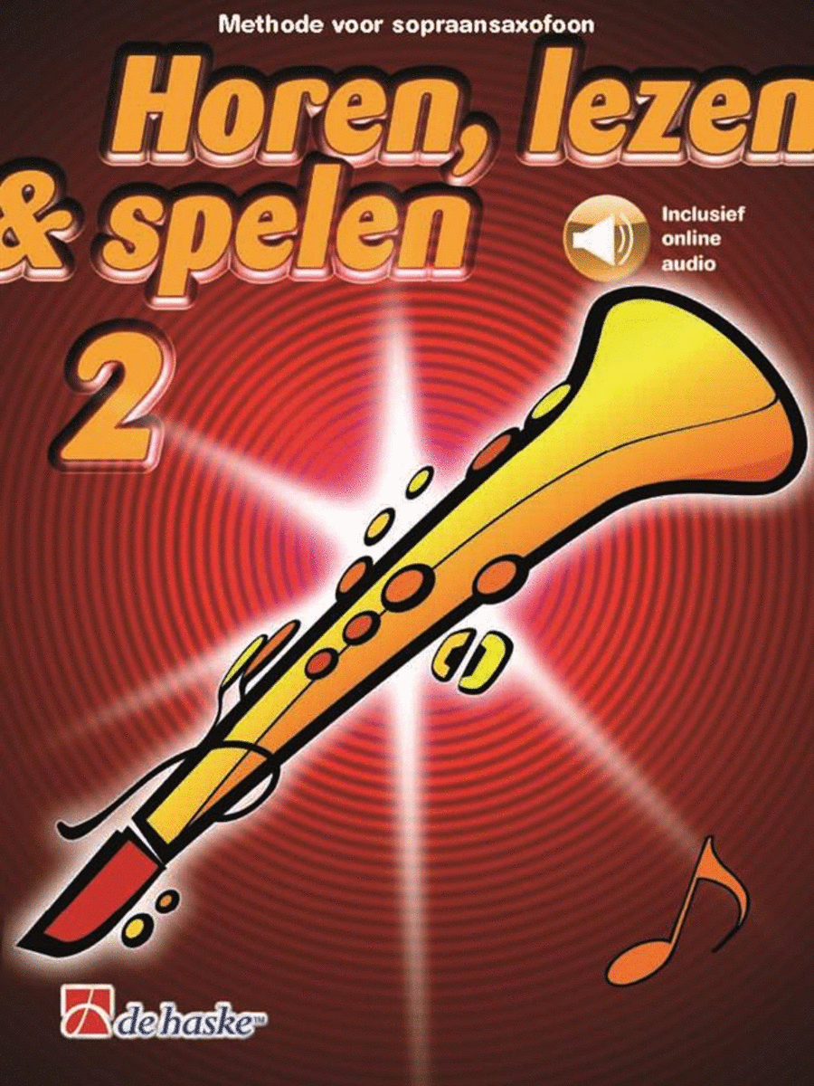 Horen, lezen & spelen 2 sopraansaxofoon Soprano Saxophone scores gallery preview page 1