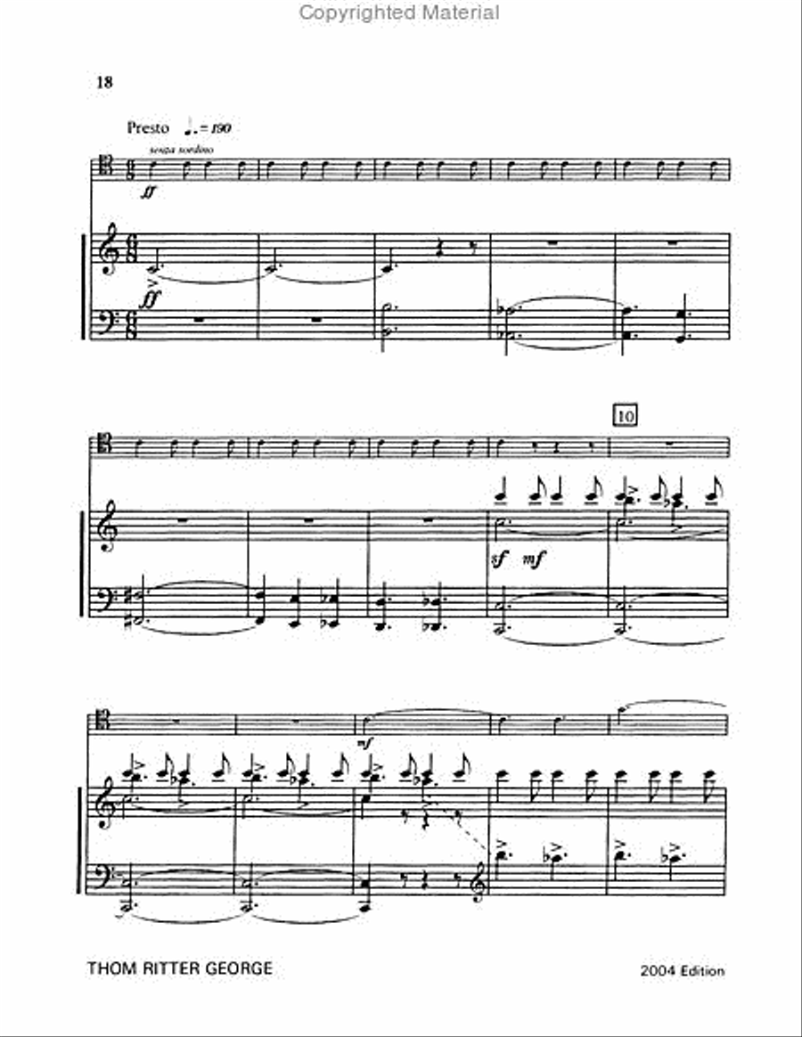 Sonata Euphonium scores gallery preview page 6