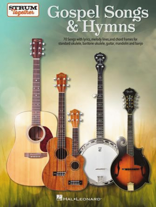 Book cover for Gospel Songs & Hymns – Strum Together