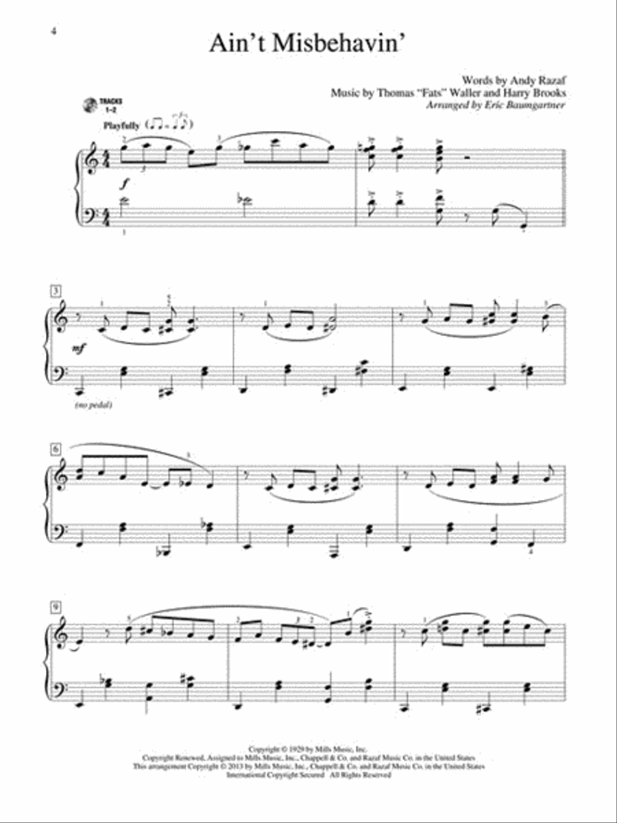 Eric Baumgartner's Jazz It Up! – Standards – Book/Audio Piano scores gallery preview page 3