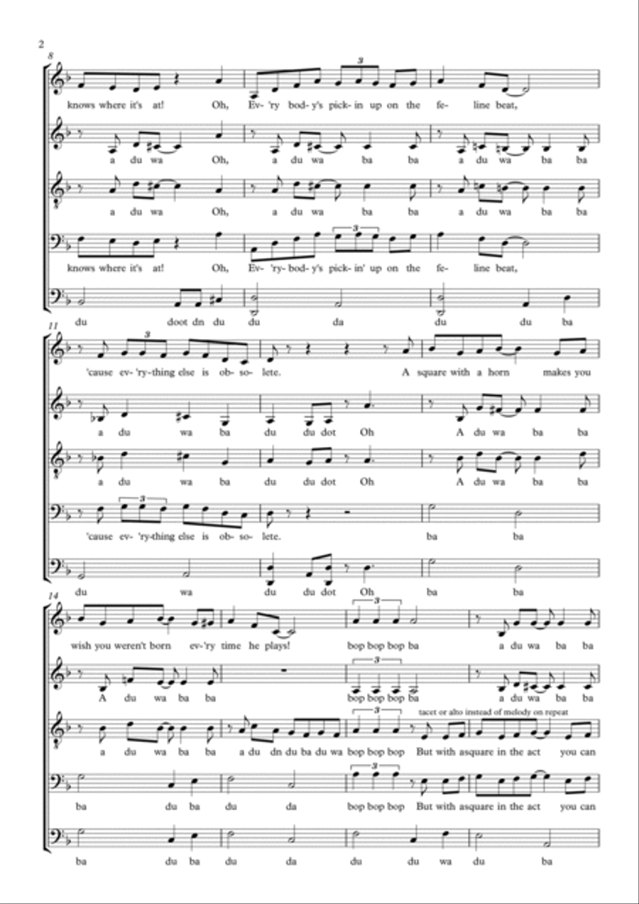 Ev'rybody Wants To Be A Cat Divisi scores gallery preview page 2
