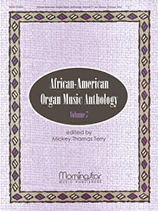Book cover for African-American Organ Music Anthology, Volume 7