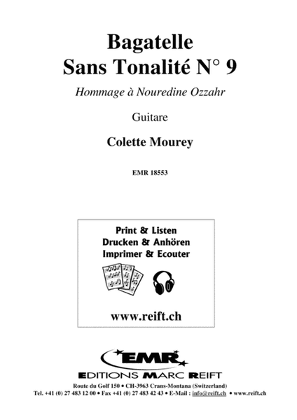 Bagatelle Sans Tonalite No. 9 image number null