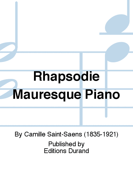 Rhapsodie Mauresque Piano