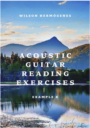 Acoustic Guitar Reading Exercises X