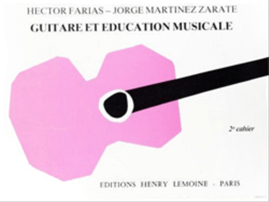 Guitare et education musicale - Volume 2 Guitar scores gallery preview page 1