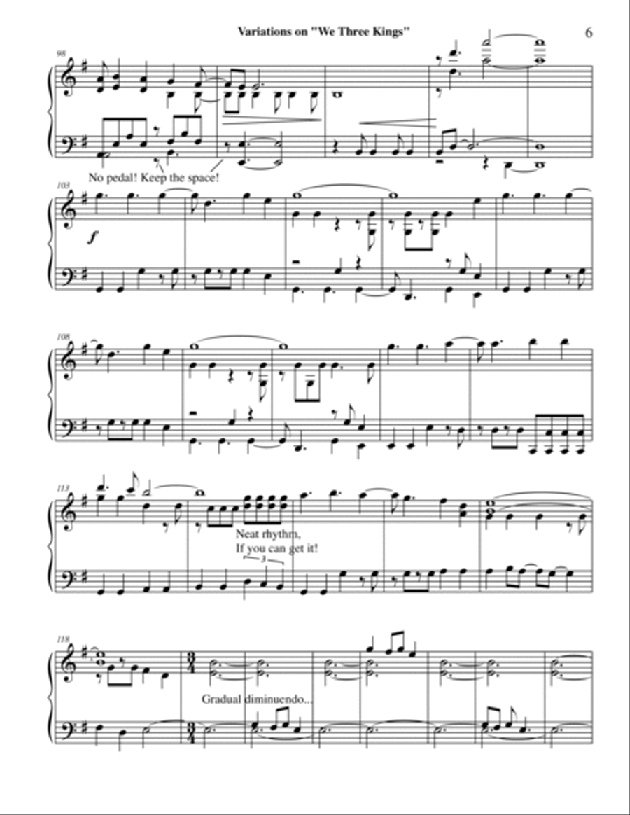 Variations on 