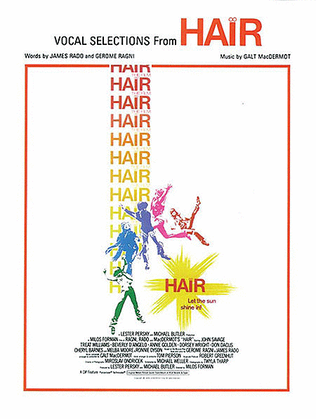 Book cover for Vocal Selections From "Hair"