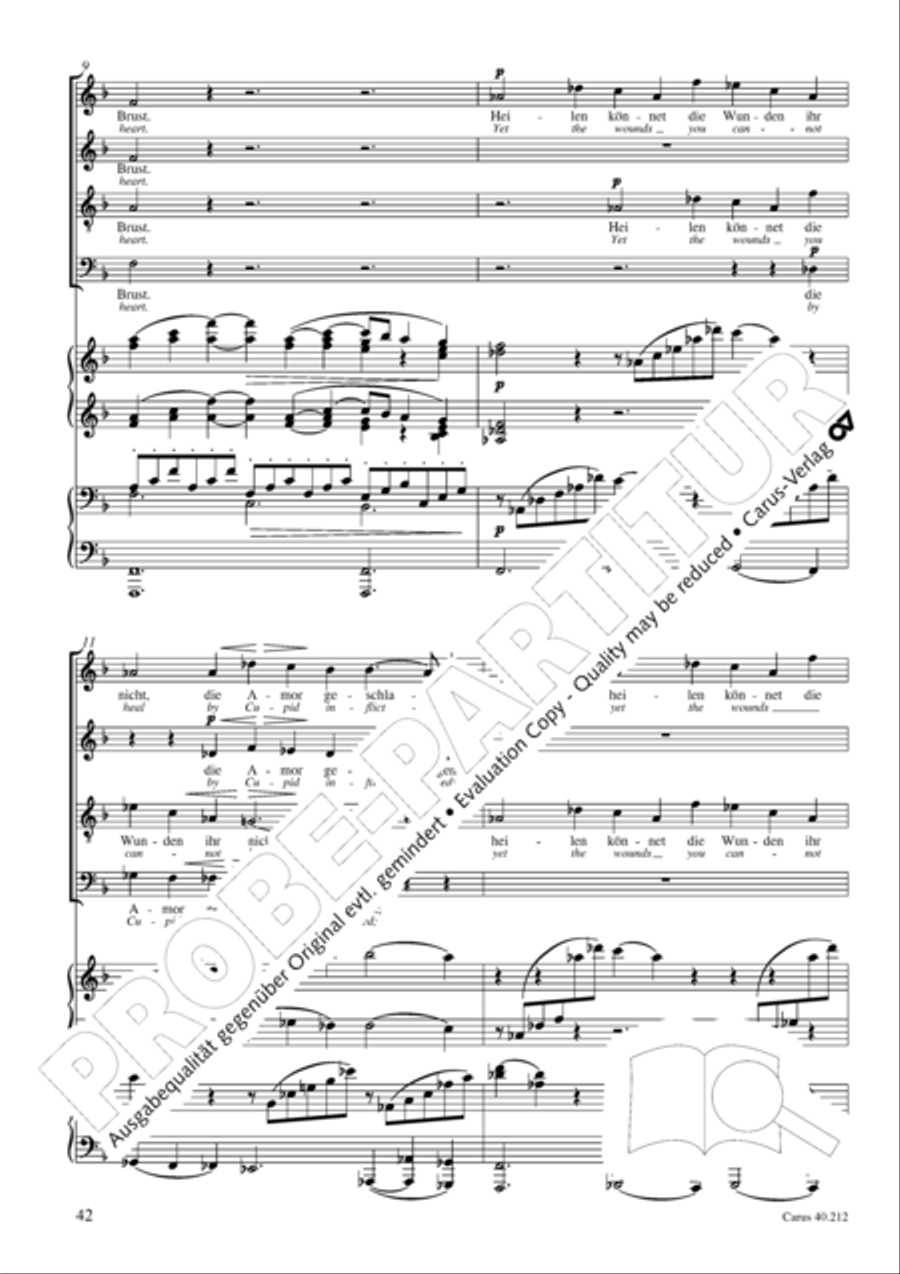 Neue Liebeslieder-Walzer, Op. 65 Choir scores gallery preview page 43