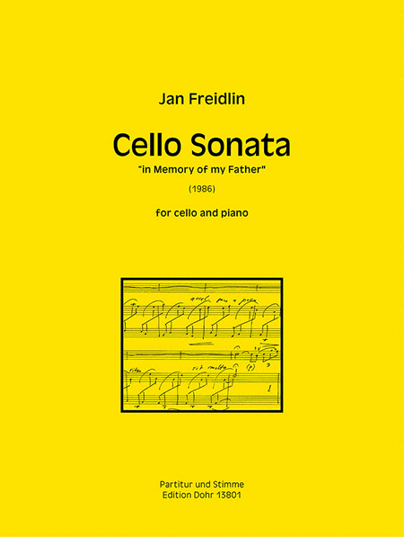 Cello Sonata für Violoncello und Klavier "in Memory of my Father" (1986)