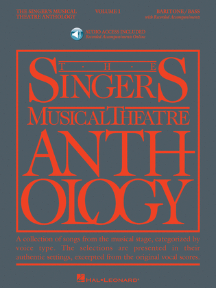 Book cover for Singer's Musical Theatre Anthology – Volume 1