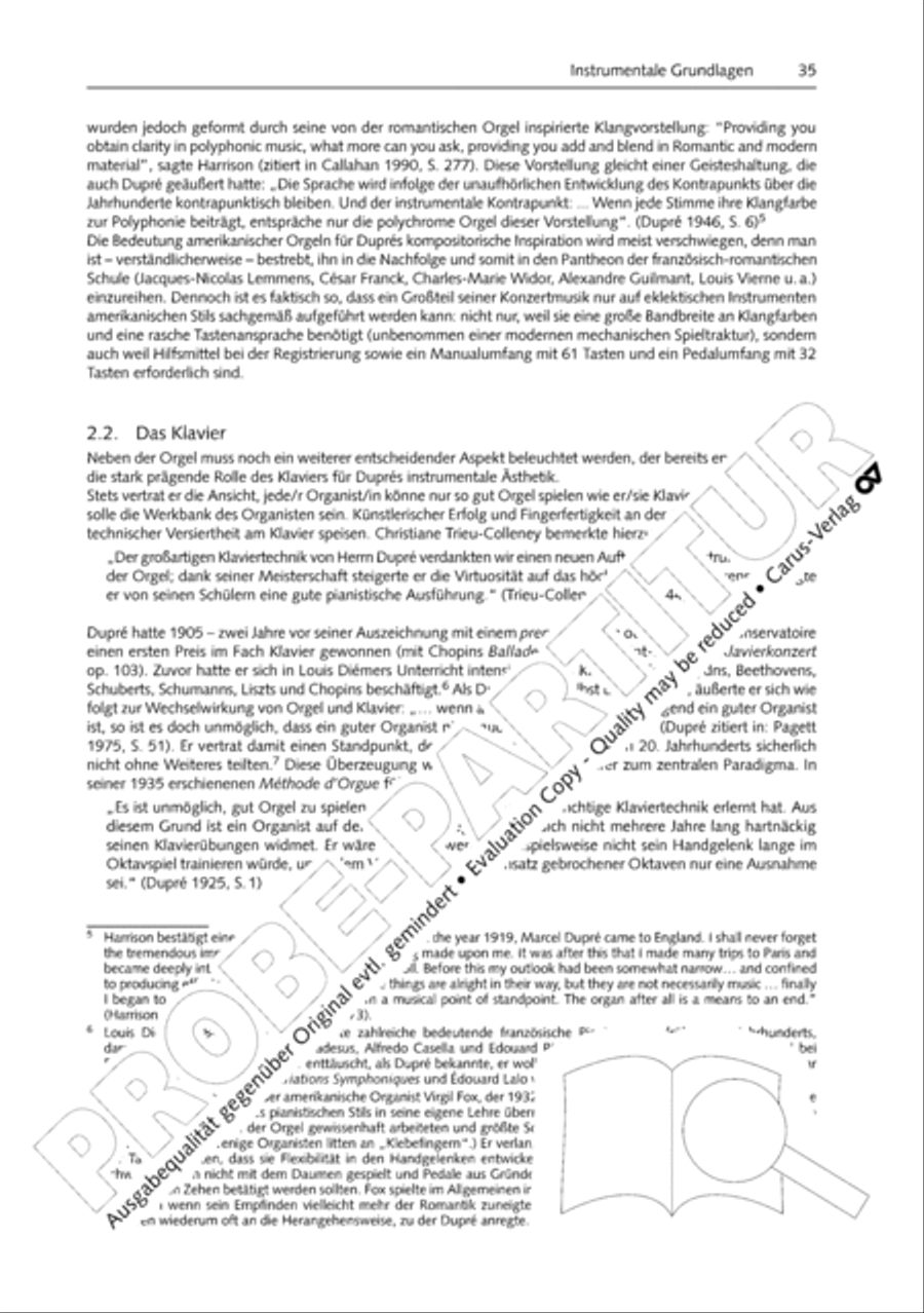 Orgelschule zur historischen Auffuhrungspraxis Organ Solo scores gallery preview page 36