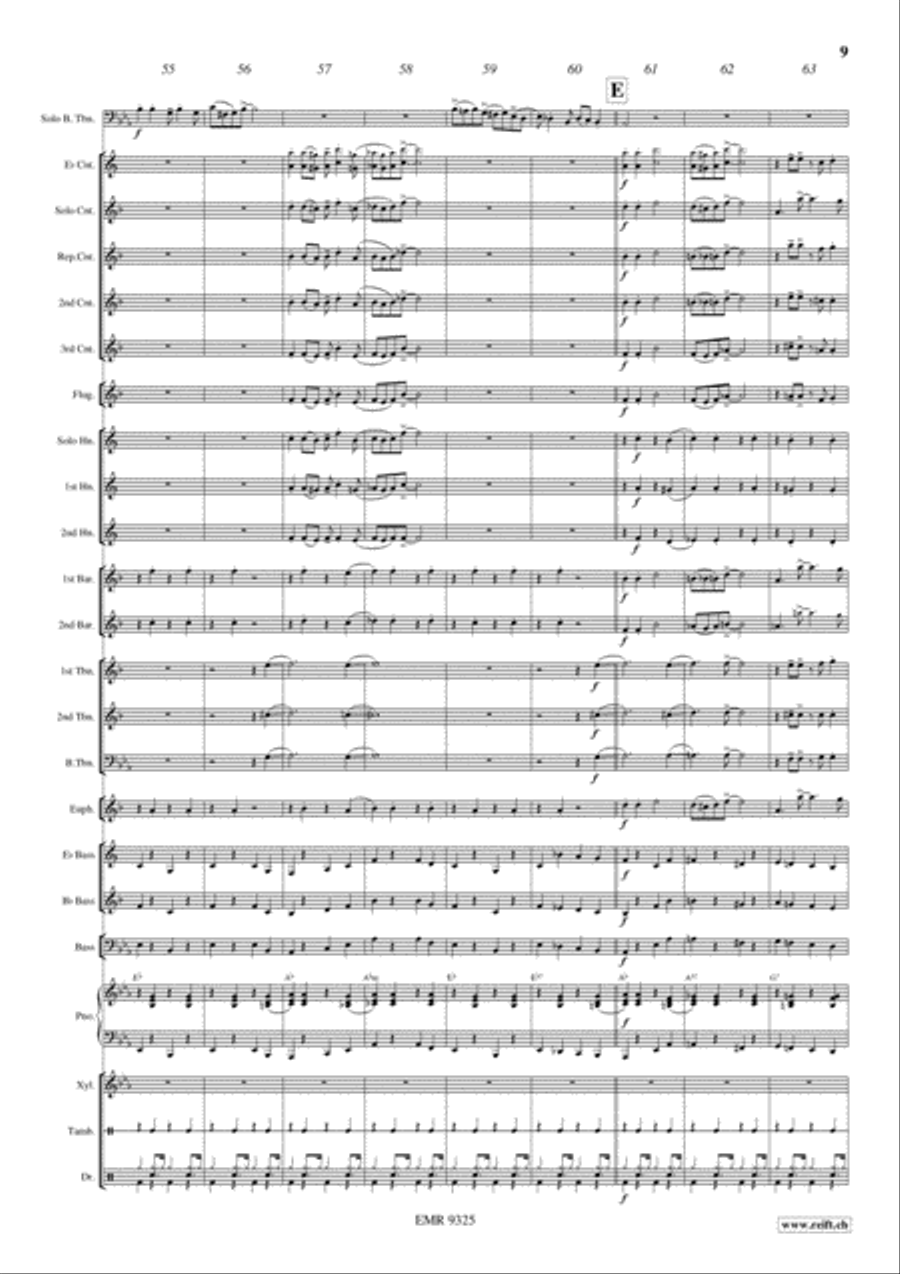 Stovepipe Stomp Brass Band scores gallery preview page 10
