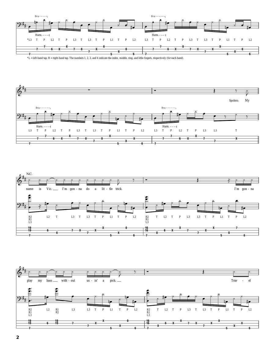 Me And My Bass Guitar Acoustic Guitar scores gallery preview page 2