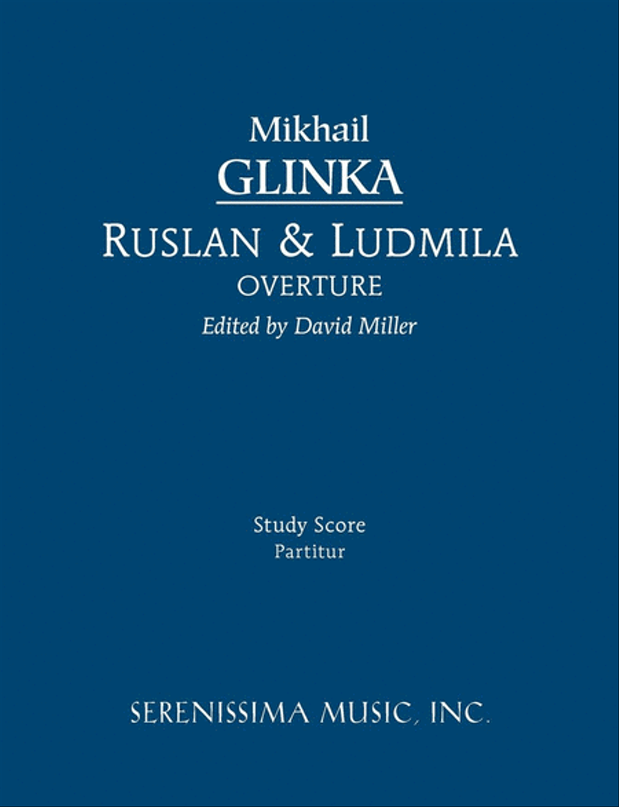 Ruslan and Ludmila Overture Orchestra scores gallery preview page 1