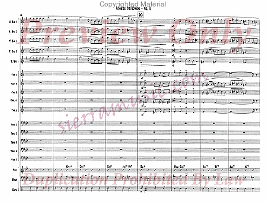 Where Or When Jazz Ensemble scores gallery preview page 9