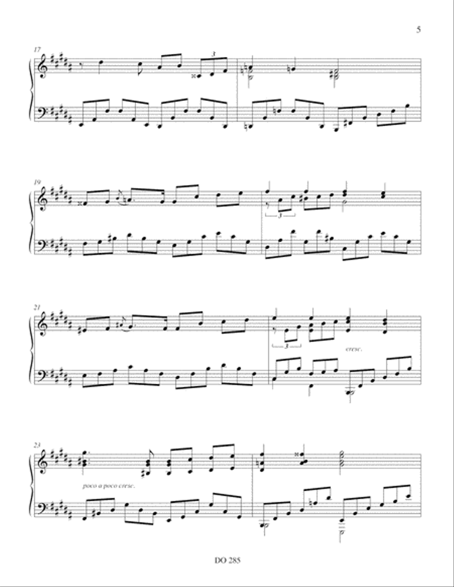 Pour mémoire de coeurps Piano Solo scores gallery preview page 5