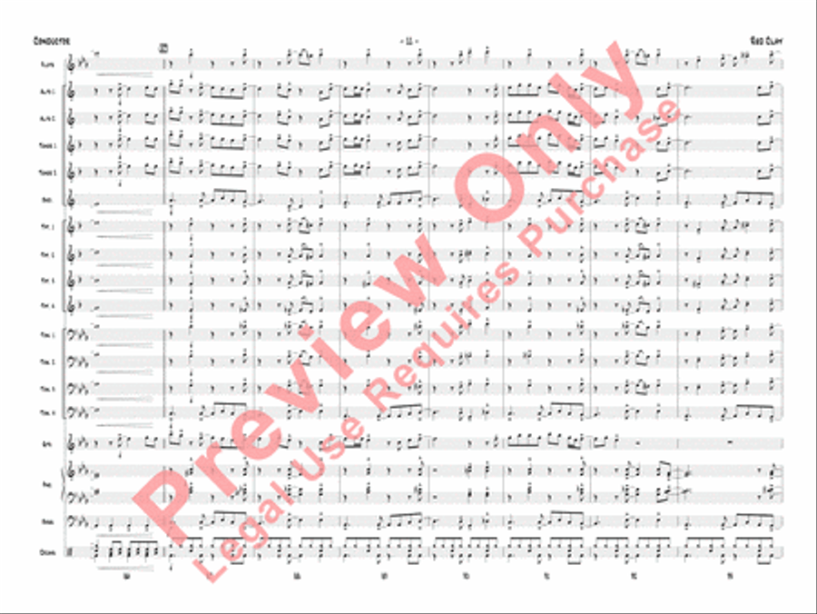 Red Clay Jazz Ensemble scores gallery preview page 14