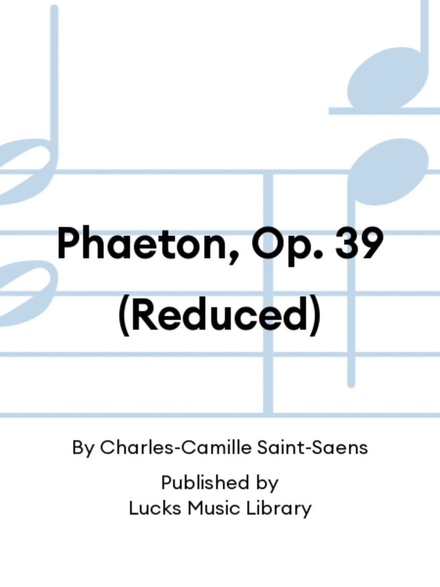 Phaeton, Op. 39 (Reduced)
