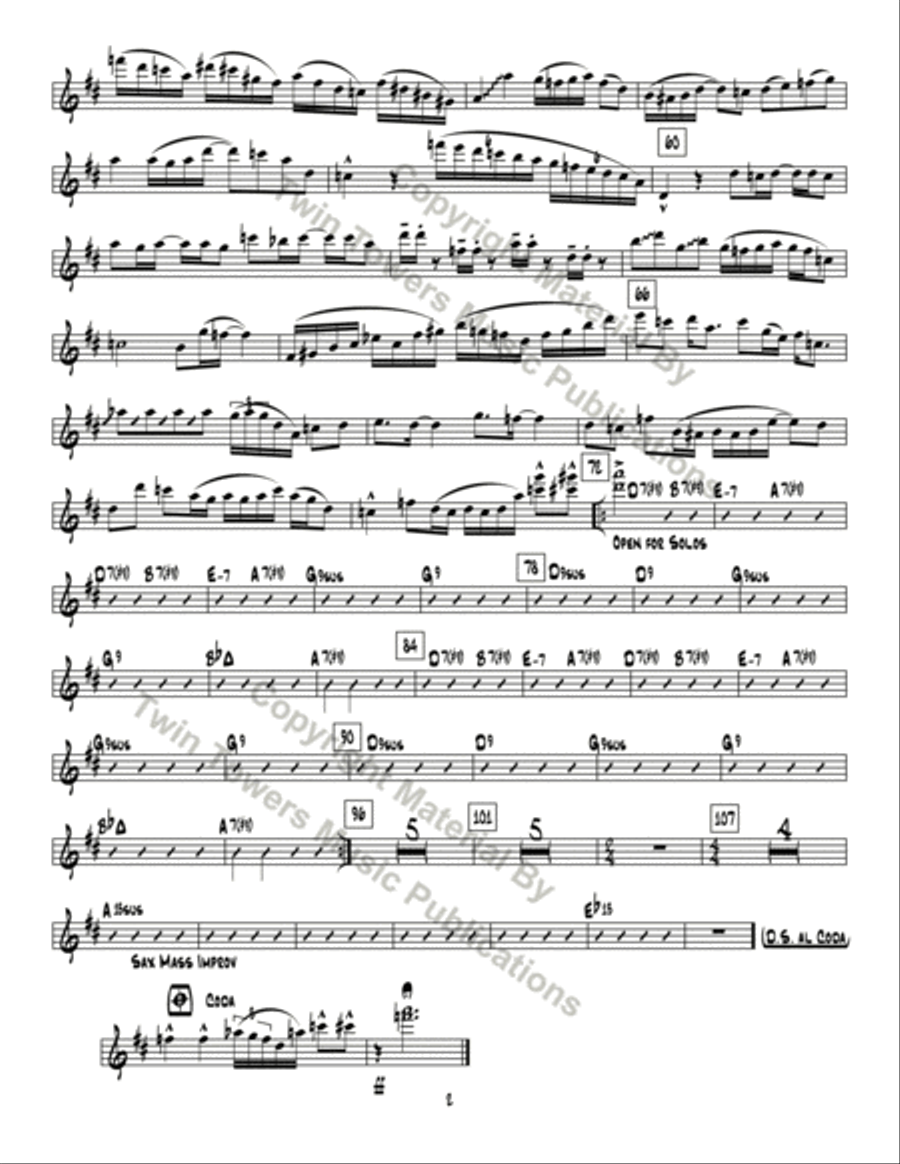 Don't Mess Around Jazz Ensemble scores gallery preview page 23