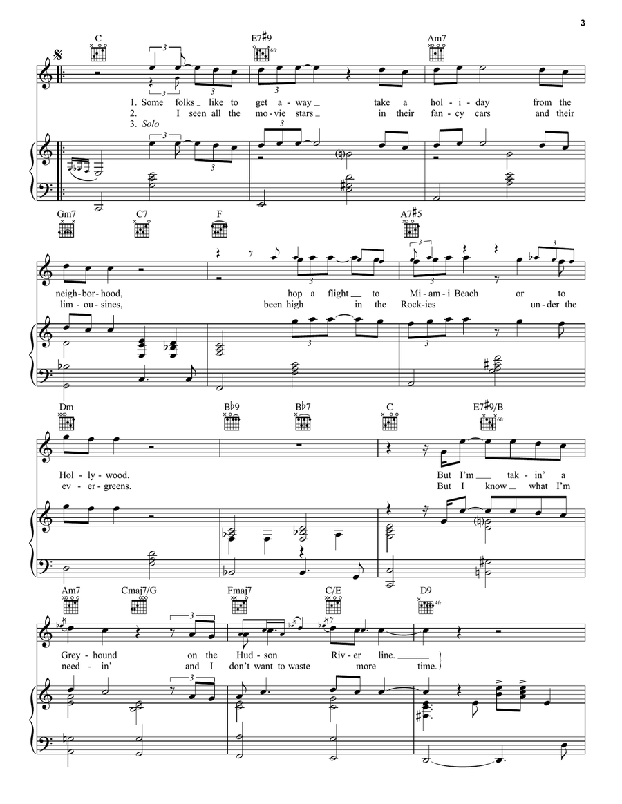 New York State Of Mind Acoustic Guitar scores gallery preview page 3