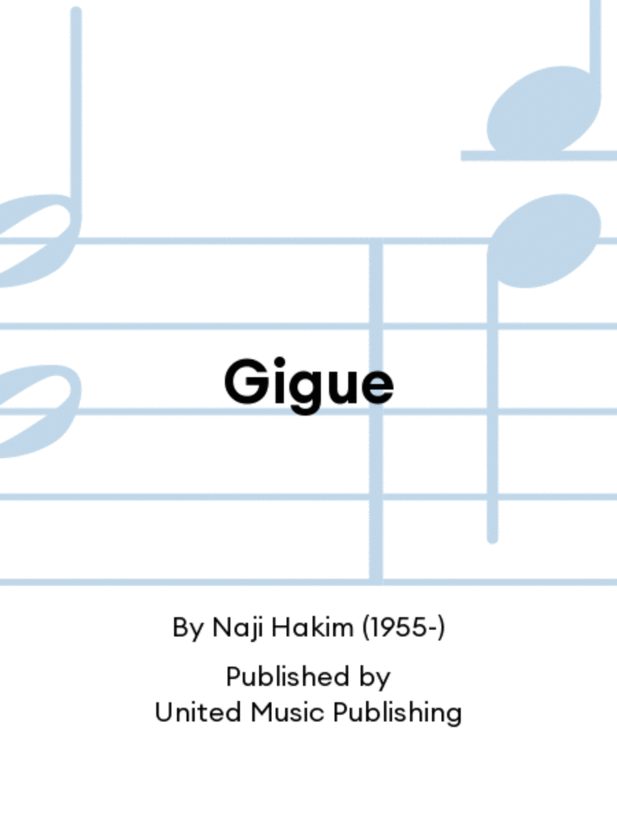 Gigue Gigue Violin Solo scores gallery preview page 1