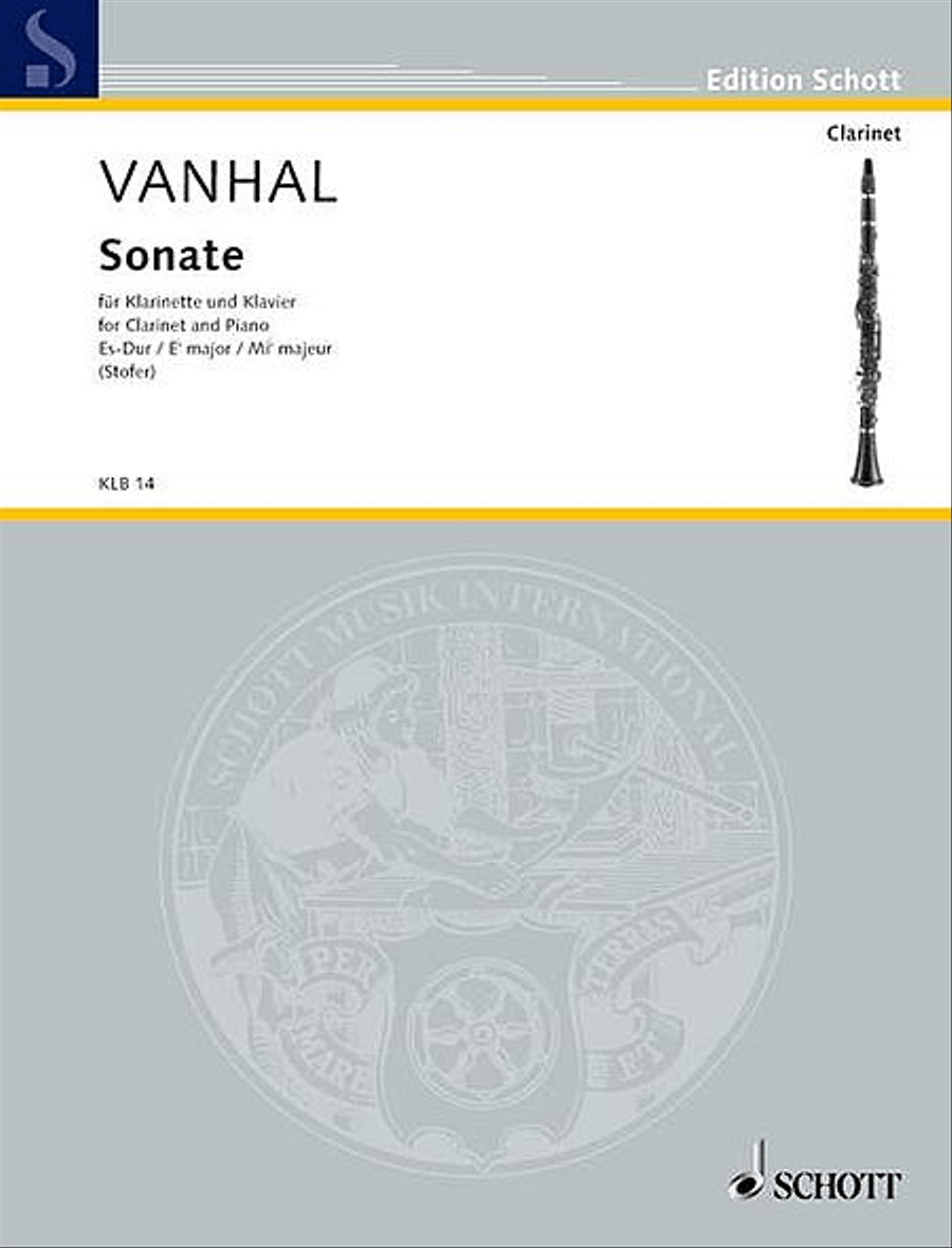 Sonata in E Flat Major Sonata in E Flat Major Clarinet Solo scores gallery preview page 1