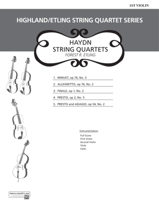 Haydn String Quartets: 1st Violin