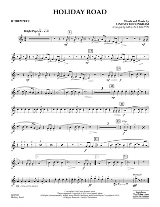 Holiday Road (from National Lampoon's Vacation) (arr. Michael Brown) - Bb Trumpet 2