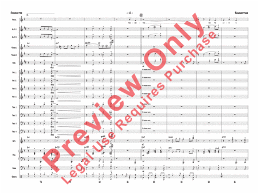 Summertime Jazz Ensemble scores gallery preview page 29