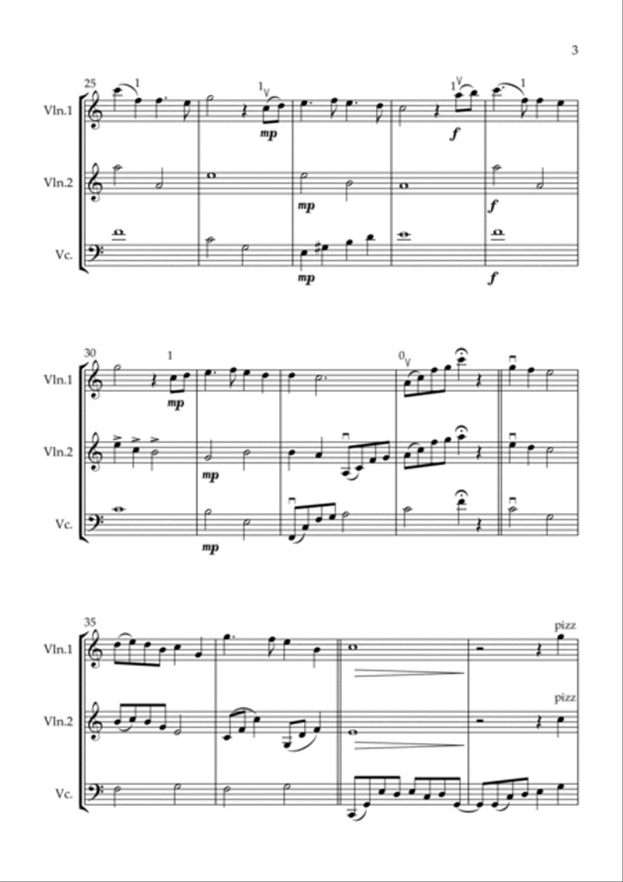 I See The Light Cello scores gallery preview page 3