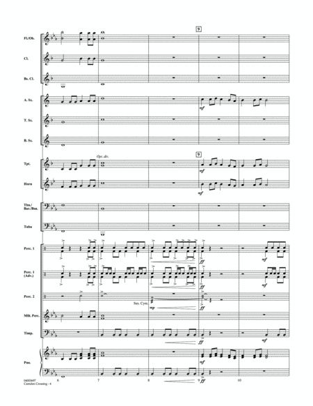 Camden Crossing (Fanfare and March) - Conductor Score (Full Score)