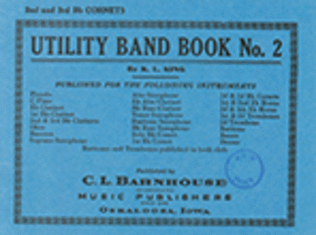 Book cover for Utility Band Book No. 2