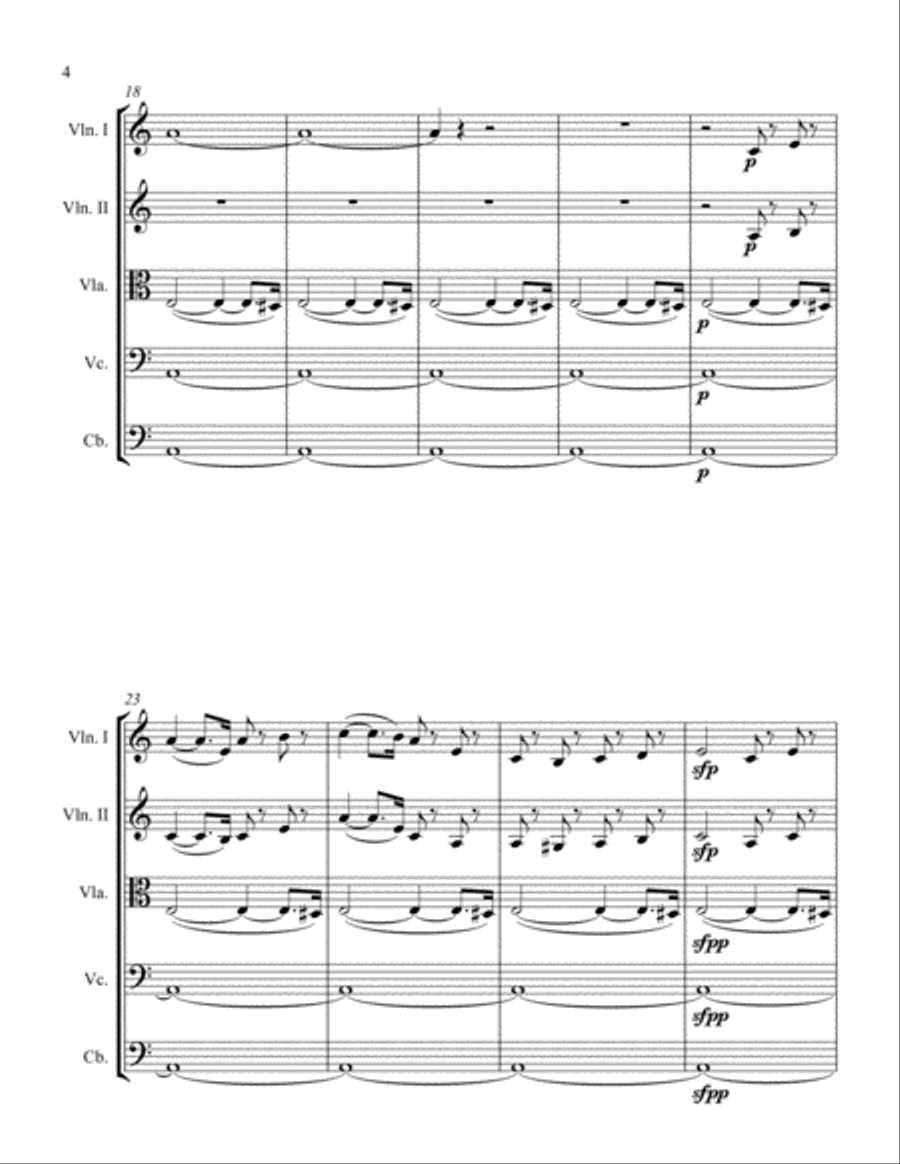 Turkish Rondo String Orchestra scores gallery preview page 4