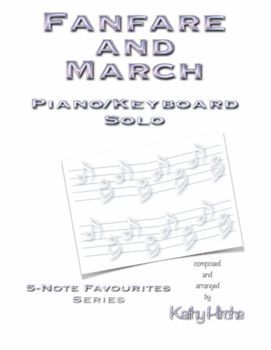 Fanfare and March - Piano/Keyboard Solo image number null